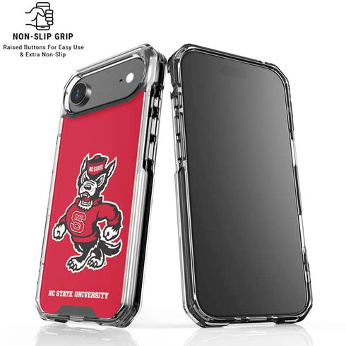 North Carolina State University Wolfpack iPhone 17 Air Clear Case