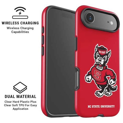 North Carolina State University Wolfpack iPhone 17 Air Magsafe Impact Case
