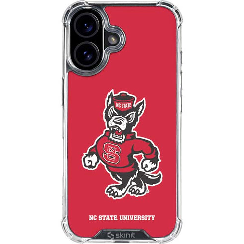 North Carolina State University Wolfpack iPhone 17 Clear Case