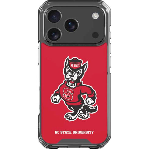 North Carolina State University Wolfpack iPhone 17 Pro Clear Case