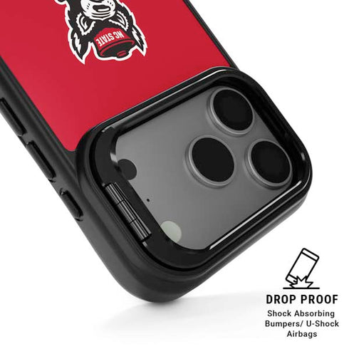 North Carolina State University Wolfpack iPhone 17 Pro Kickstand Case