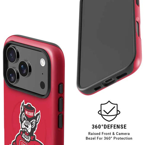 North Carolina State University Wolfpack iPhone 17 Pro Magsafe Impact Case
