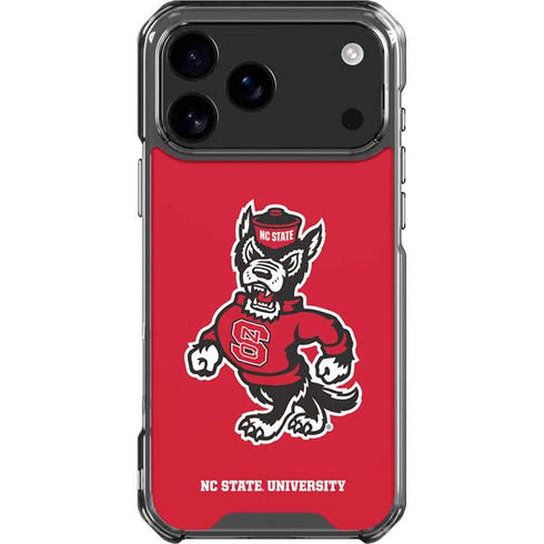 North Carolina State University Wolfpack iPhone 17 Pro Max Clear Case