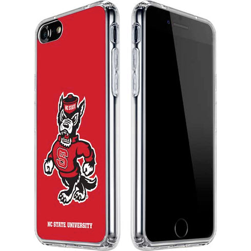 North Carolina State University Wolfpack iPhone SE (2nd & 3rd Gen) Clear Case