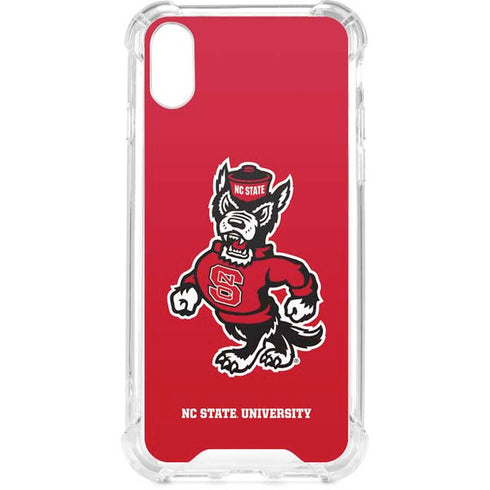 North Carolina State University Wolfpack iPhone XS Clear Case