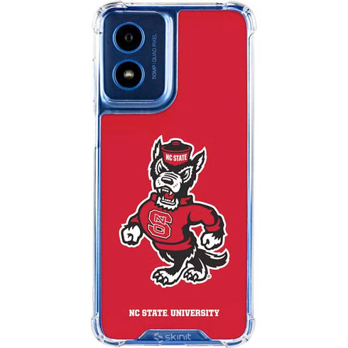 North Carolina State University Wolfpack Moto G 5G (2024) Clear Case