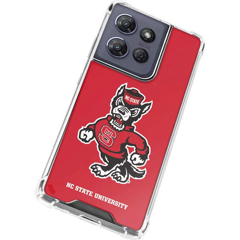 North Carolina State University Wolfpack Moto G Stylus 5G (2025) Clear Case