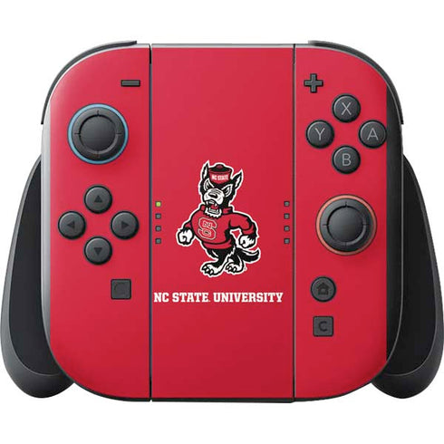North Carolina State University Wolfpack Nintendo Switch 2 (2025) with Joy-Con Skin