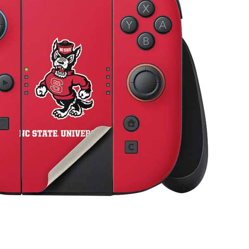 North Carolina State University Wolfpack Nintendo Switch 2 (2025) Joy-Con Controller Skin