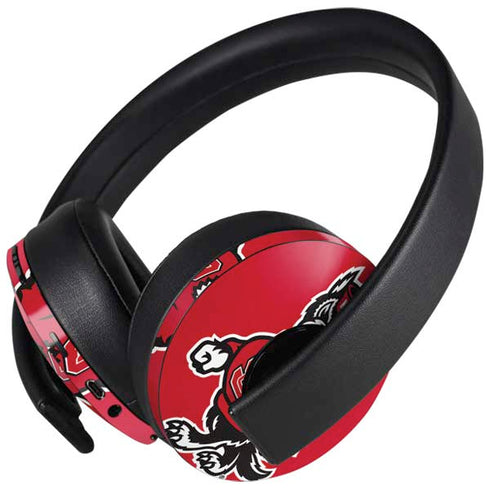 North Carolina State University Wolfpack PlayStation 4 Gold Wireless Headset Skin