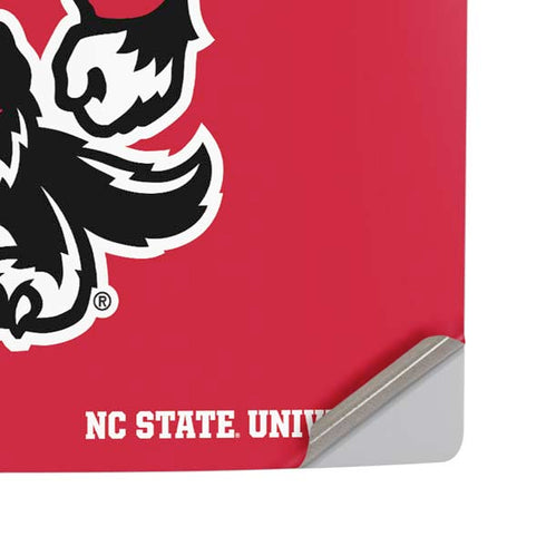 North Carolina State University Wolfpack PS5 Pro Disk Console Skin
