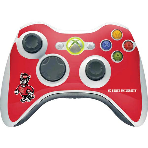 North Carolina State University Wolfpack Xbox 360 Wireless Controller Skin