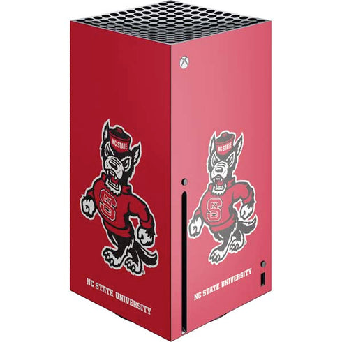 North Carolina State University Wolfpack Xbox Series X Console Skin