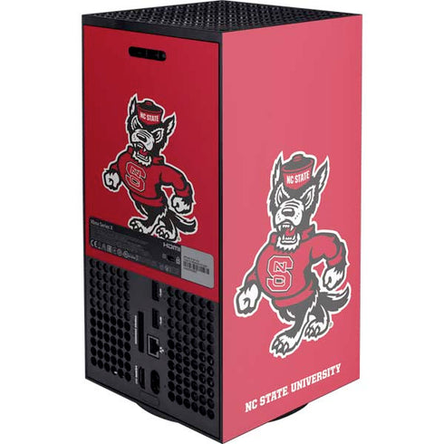 North Carolina State University Wolfpack Xbox Series X Console Skin
