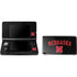 University of Nebraska Collegiate Text Black Nintendo Skins