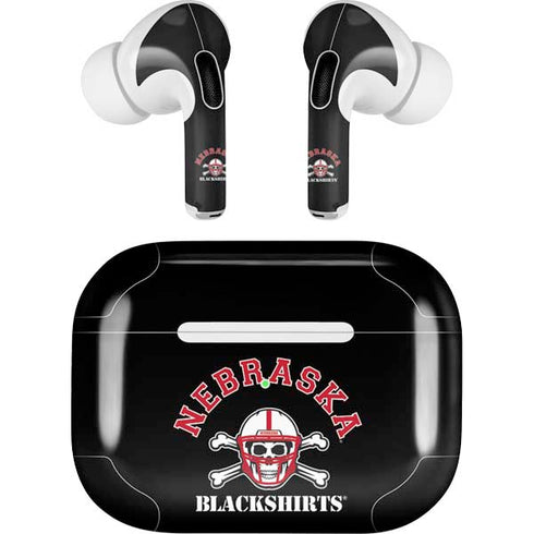 University of Nebraska Blackshirts AirPods Pro 2nd Gen Skin