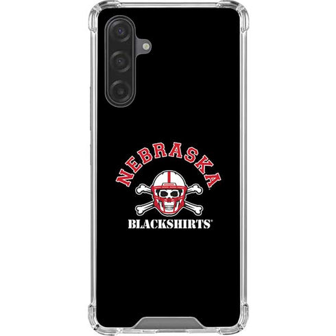 University of Nebraska Blackshirts Galaxy A17 Clear Case