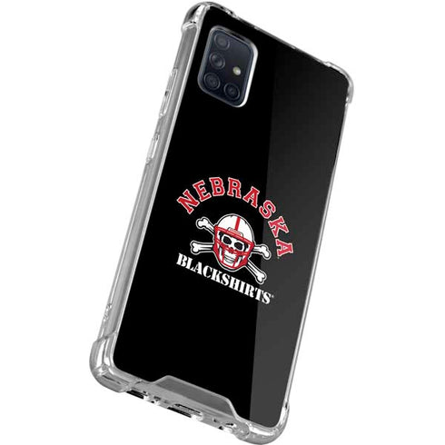 University of Nebraska Blackshirts Galaxy A51 5G Clear Case