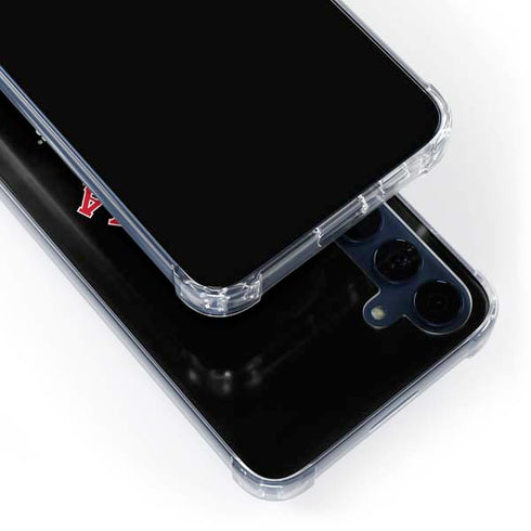 University of Nebraska Blackshirts Galaxy A55 5G Clear Case