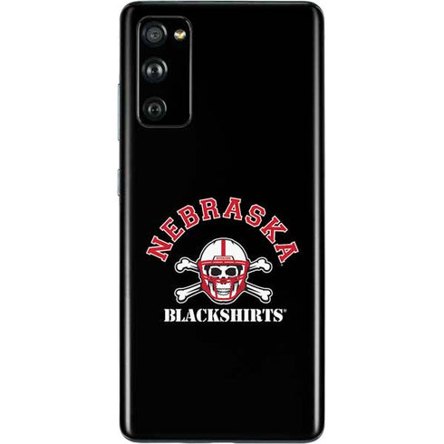 University of Nebraska Blackshirts Galaxy S20 Fan Edition Skin