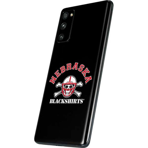 University of Nebraska Blackshirts Galaxy S20 Fan Edition Skin