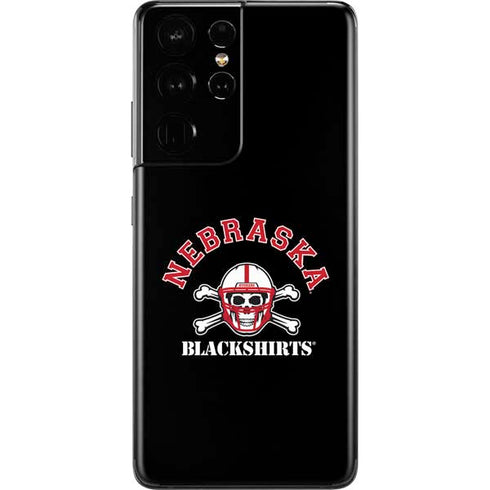 University of Nebraska Blackshirts Galaxy S21 Ultra 5G Skin
