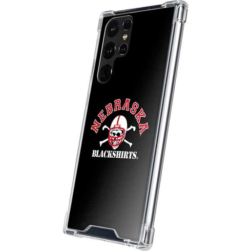 University of Nebraska Blackshirts Galaxy S23 Ultra Clear Case