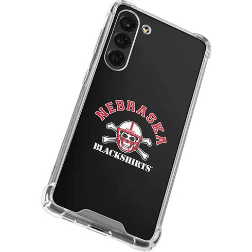 University of Nebraska Blackshirts Galaxy S24 FE Clear Case