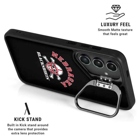 University of Nebraska Blackshirts Galaxy S24 FE Kickstand Case