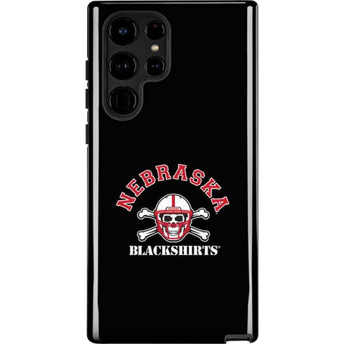 University of Nebraska Blackshirts Galaxy S25 Ultra Impact Case