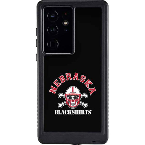 University of Nebraska Blackshirts Galaxy S24 Ultra Waterproof Case