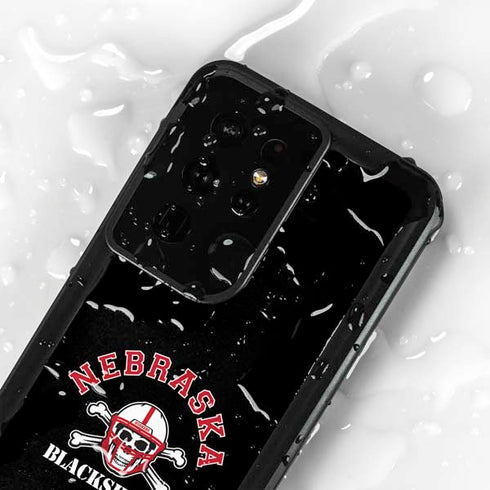 University of Nebraska Blackshirts Galaxy S24 Ultra Waterproof Case