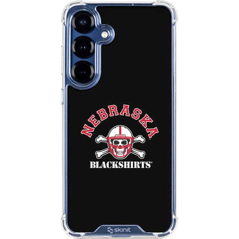 University of Nebraska Blackshirts Galaxy S25 Plus Clear Case