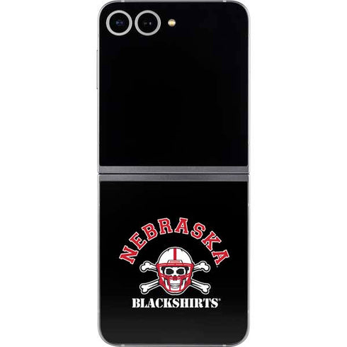 University of Nebraska Blackshirts Galaxy Z Flip6 Skin