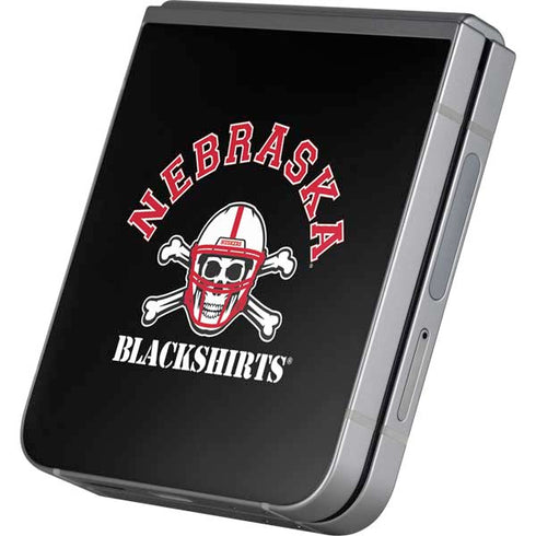 University of Nebraska Blackshirts Galaxy Z Flip6 Skin