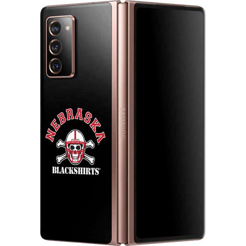 University of Nebraska Blackshirts Galaxy Z Fold2 5G Skin