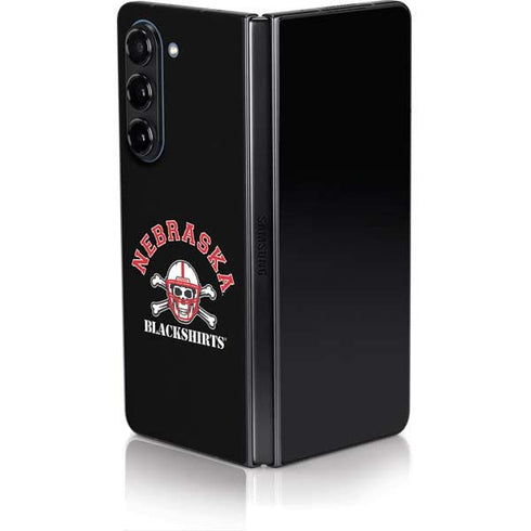 University of Nebraska Blackshirts Galaxy Z Fold5 5G Skin