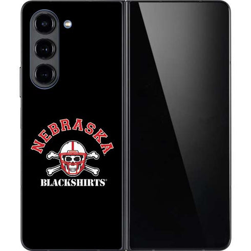 University of Nebraska Blackshirts Galaxy Z Fold5 5G Skin