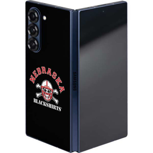 University of Nebraska Blackshirts Galaxy Z Fold6 Skin
