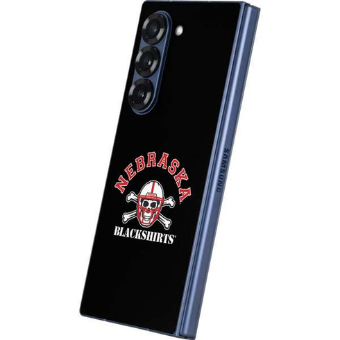 University of Nebraska Blackshirts Galaxy Z Fold6 Skin