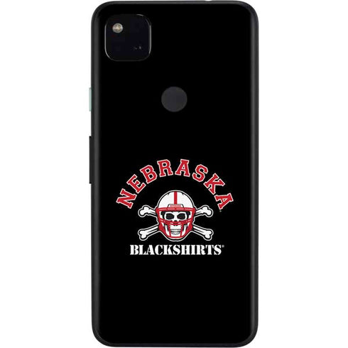 University of Nebraska Blackshirts Google Pixel 4a Skin