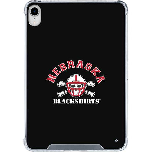 University of Nebraska Blackshirts iPad 11th Gen (2025) Clear Case