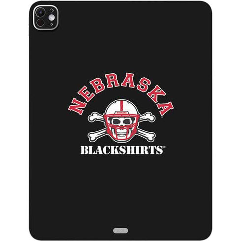 University of Nebraska Blackshirts iPad Pro 13in M4 (2024) Skin