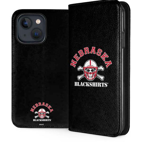 University of Nebraska Blackshirts iPhone 15 Folio Case