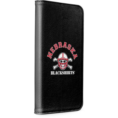 University of Nebraska Blackshirts iPhone 15 Pro Max Folio Case