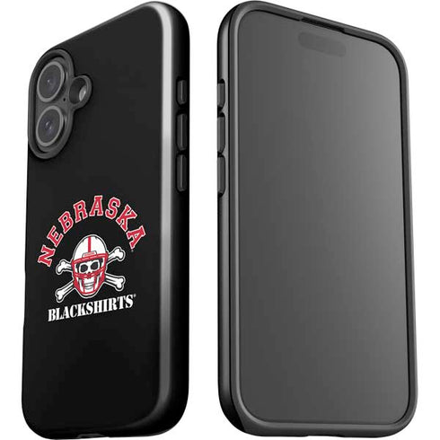 University of Nebraska Blackshirts iPhone 16 Impact Case