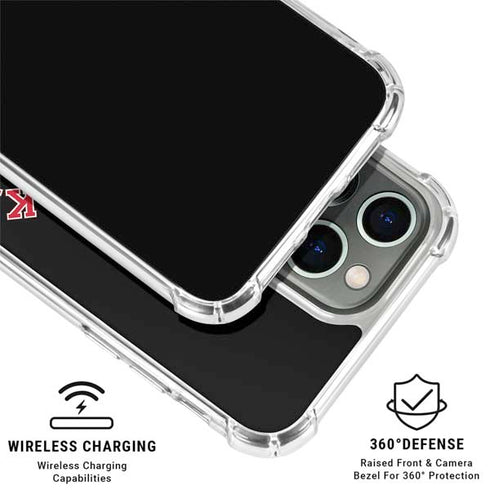 University of Nebraska Blackshirts iPhone 16 Pro Clear Case