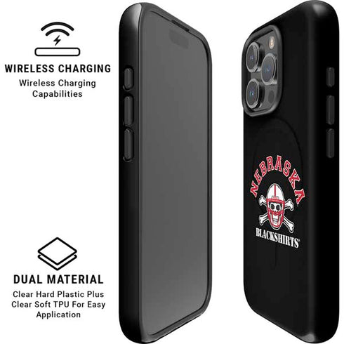 University of Nebraska Blackshirts iPhone 16 Pro Magsafe Impact Case