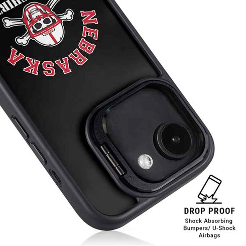 University of Nebraska Blackshirts iPhone 16e Kickstand Case
