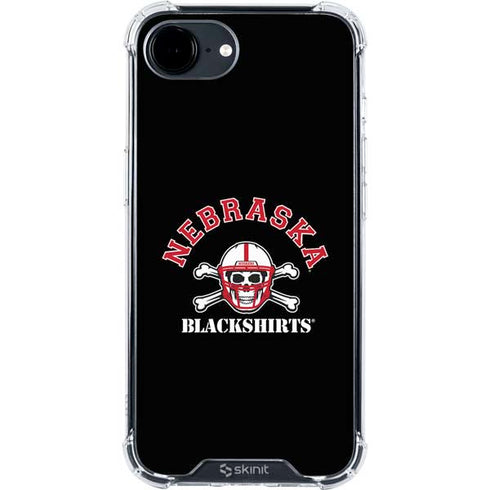 University of Nebraska Blackshirts iPhone 16e Clear Case